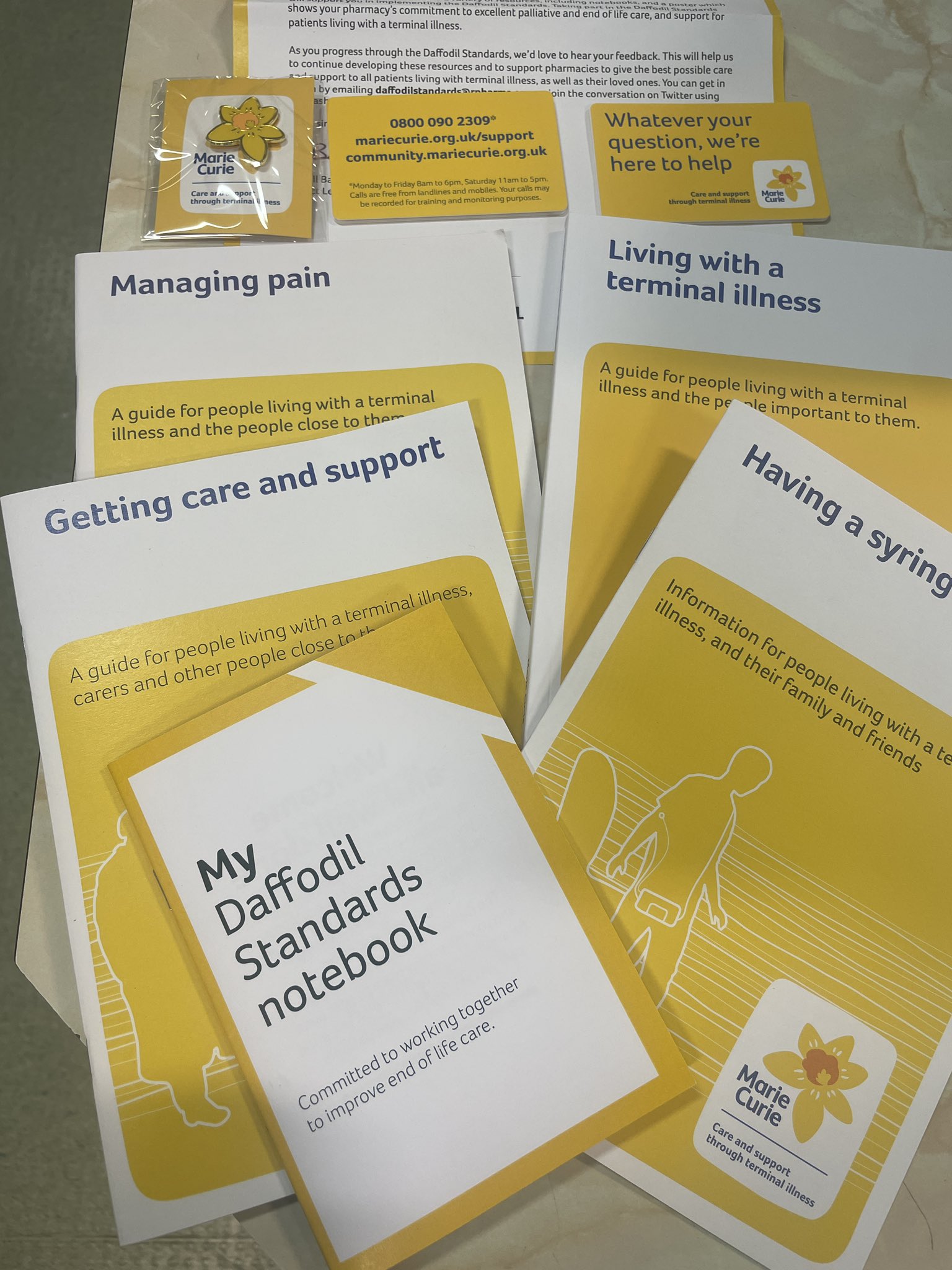 Daffodil Standards booklets