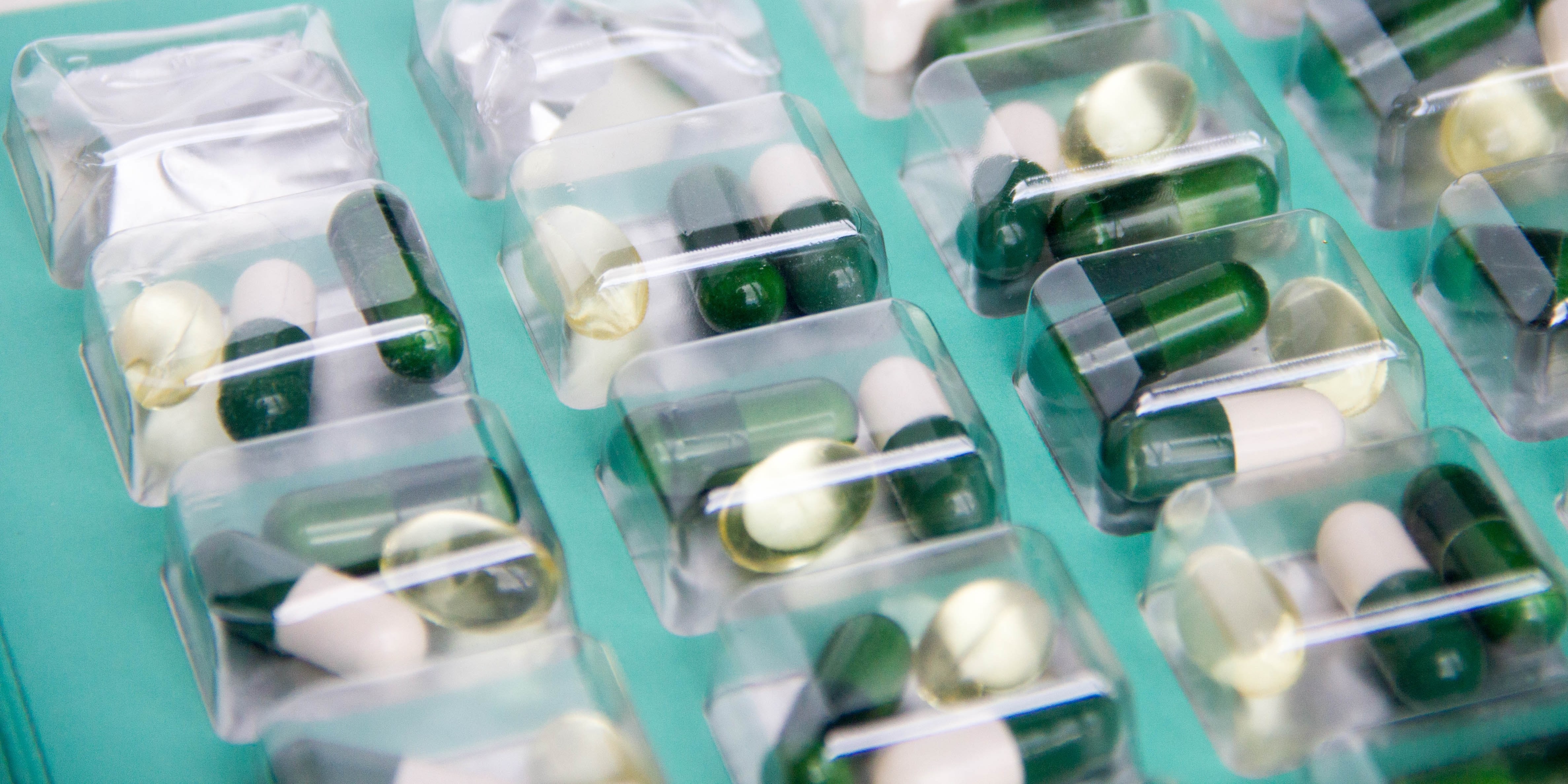 medicines in blister pack