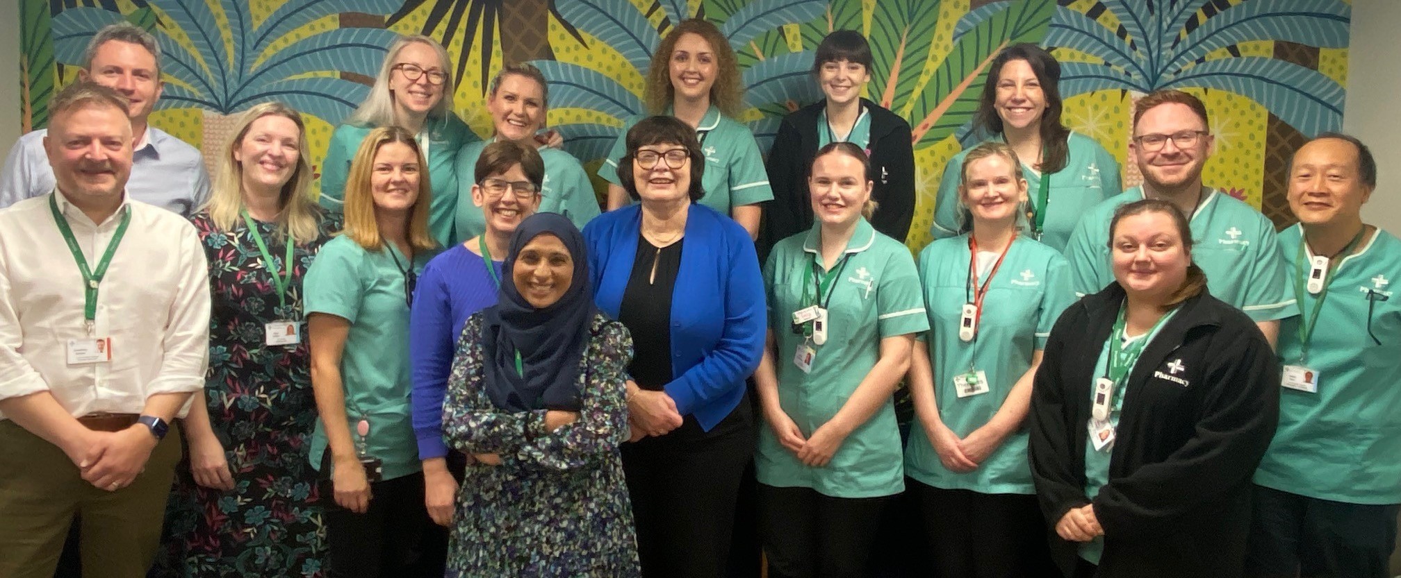 Professor Claire Anderson at Grange University Hospital