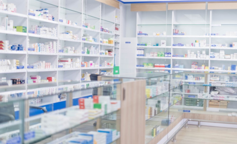 interior of pharmacy