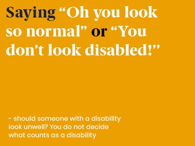 Disability microaggressions