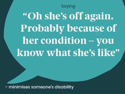 Disability microaggressions