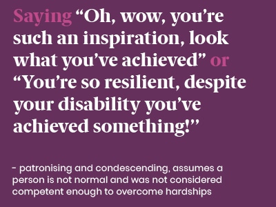 Disability microaggressions