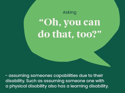 Disability Microaggression Disability microaggressions